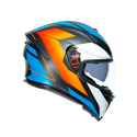 K-5 S AGV E2205 MULTI MPLK CORE MATT BLACK/BLUE/ORANGE