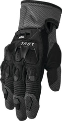 THOR Terrain Gloves Men's Charcoal/Black