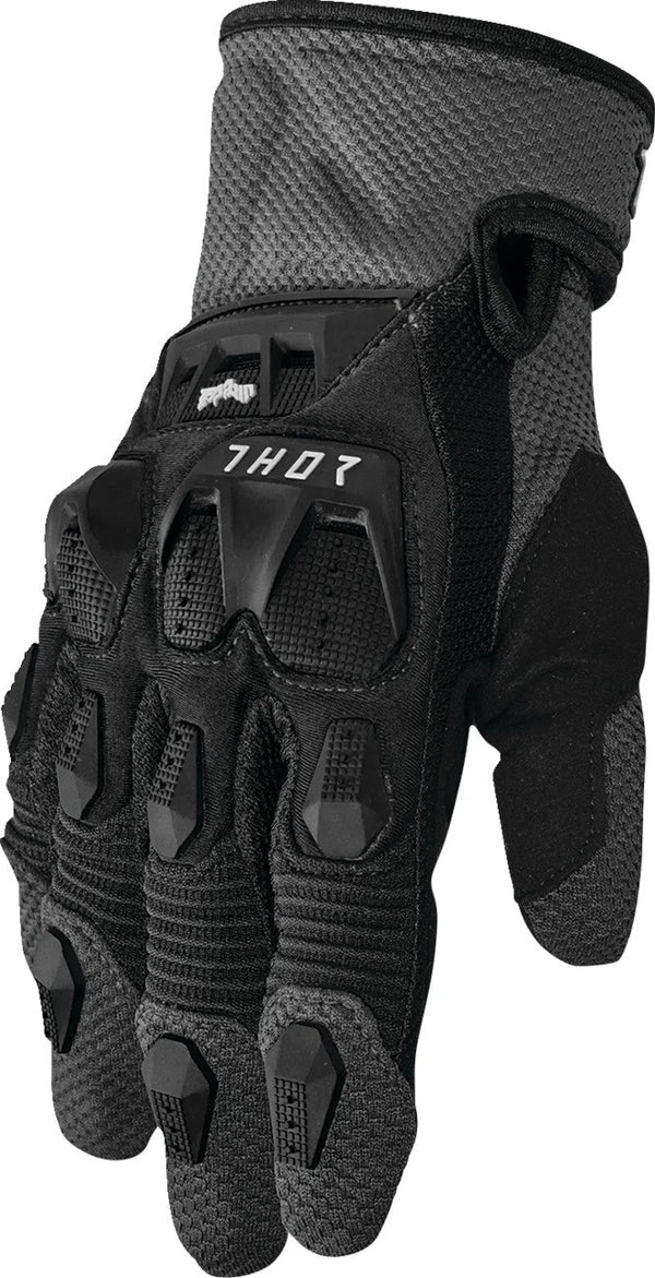 THOR Terrain Gloves Men's Charcoal/Black
