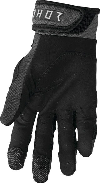 THOR Terrain Gloves Men's Charcoal/Black