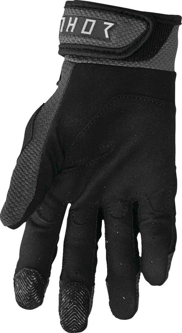 THOR Terrain Gloves Men's Charcoal/Black