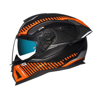 Nexx SX.100R SKIDDER HELMET ORANGE /BLACK